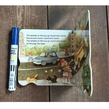 Load image into Gallery viewer, Wheels on the Bus - (Pudgy Board Books) by Grosset &amp; Dunlap &amp; Grosset &amp;