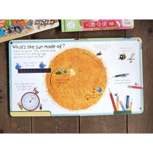 Load image into Gallery viewer, Usborne Why Does the Sun Shine (Lift-the-Flap First Q &amp; A) Board book Brand new