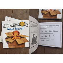 Load image into Gallery viewer, Biscuit I Can Read Phonics, mini books 5 by 5 inches - no box