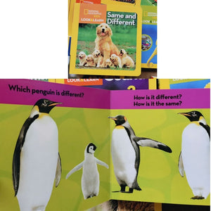 National Geographic Children's Books LOOK AND LEARN 12 books board (box set)