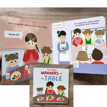 Load image into Gallery viewer, Manners Books || Hello | Table | Home | School (4 books)