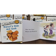 Load image into Gallery viewer, Biscuit I Can Read Phonics, mini books 5 by 5 inches - no box