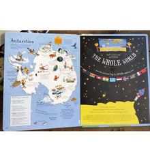 Load image into Gallery viewer, Usborne Lift-the-flap PICTURE ATLAS (board book)