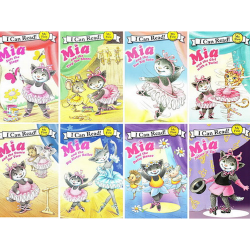 I Can Read Mia the Ballerina: My First Reading (8 books)