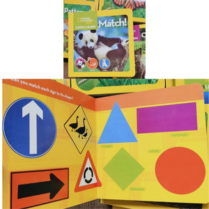 National Geographic Children's Books LOOK AND LEARN 12 books board (box set)