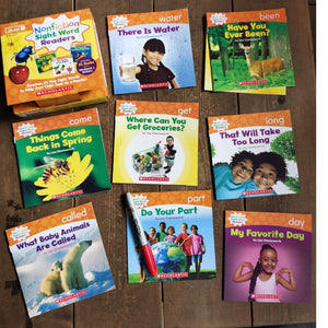 Scholastic Nonfiction Sight Word Readers (Levels A to D)