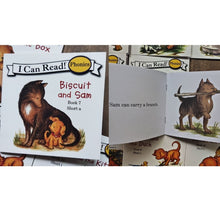 Load image into Gallery viewer, Biscuit I Can Read Phonics, mini books 5 by 5 inches - no box