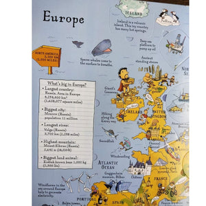 Usborne Lift-the-flap PICTURE ATLAS (board book)